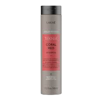 LAKME 艷紅洗髮精 300ML 萊肯 艷紅 補色 去黃補色 針對紅色髮色 *La Bella shop*｜滿額現66現折$30