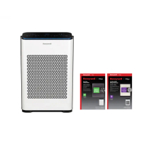 【美國Honeywell★一年份濾網組】抗敏負離子空氣清淨機HPA-710WTWV1(適用5-10坪｜小敏)