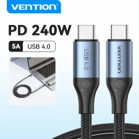 พร้อมส่งจากไทย Vention 240W USB C 4.0 to UBS C Cable Fast Charging Cord for iPhone 16 15 Switch MacB
