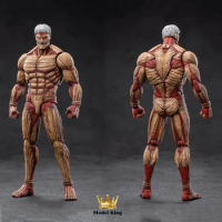 【2024 Q1】VTOYS COSER TOYS AD-003 1/12 Attack on Titan Giants Attack On Titan Reiner Brown about 18CM Action Figure Body Model