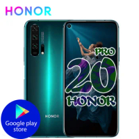 DHL Fast Delivery HONOR 20 Pro Google Play Smartphone 6.26'' 8GB 256GB Kirin 980 Octa Core 48MP Camera Mobile Phone Android
