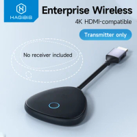 Hagibis Wireless 4K HDMI-compatible Transmitter Wireless Extender HD Transmitter Display Dongle for Laptop PC-Only Transmitter