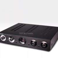 HIFI Power Amplifier Sound 12AU7 12AX7B Tube Preamplifier With LED Light