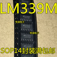New original LM339 LM339M LM339MX four high-precision voltage comparator chip IC SOP-14