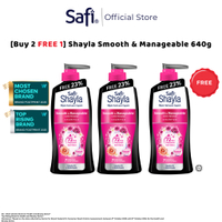 Ready stock 🇲 🇾 [Buy 2 Free 1] Safi Shayla Smooth & Manageable Shampoo 640g |   Soften smooth and ma