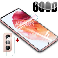 2in1 Hydrogel Protection Film For Samsung Galaxy S22 S21 S20 Ultra FE Plus 4G 5G S 22Ultra 21 22 21FE 20FE 20 Screen Protector