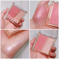 บลัชออน ustar โทนสีน่ารักมาก มีไฮไลท์ให้ในตัว 3in1 ตา แก้ม+ไฮไลท์ ผิวโกลว์ฉ่ำเล่นแสง สีชัด ติดทน กัน