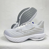 MIZUNO 美津濃 WAVE RIDER 28 男款慢跑鞋 白鞋 避震 穩定 J1GC240304  大自在