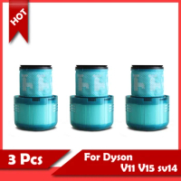 3 pcs For Dyson V11 V15 SV14 HEPA Filter Compatible with Dyson Vacuum Replacement Filters