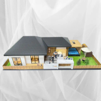 【上芳香業】往生金紙 紙紮用品 小爐口 紙紮屋 雲品山莊別墅(附地契 紅圓 魂身 靈骨塔 殯儀館適用)