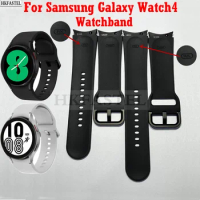 New Original 20mm watch Band For Samsung Galaxy Watch 4 smartwatch Silicone Sports Bracelet Galaxy Watch4 S/M M/L Size Strap