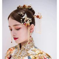PeaBut hairpiece headpiece hairpin tusuk konde sangjit jepit sangjut