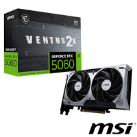MSI微星 GeForce RTX 5060 8G VENTUS 2X OC 顯示卡