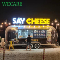 WECARE Factory Price Popular Street Catering Trailer Mobile Food Truck, Food Trailer with VIN