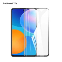 2PCs Ultra-Thin screen protector Tempered Glass For Huawei Y7a Full Screen protective For Huawei Y 7a Film For Huawei Y7 a