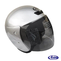 ASIA FreeStyle A702 3/4罩式安全帽 銀