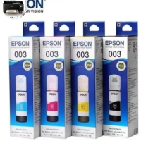 TINTA EPSON 003 ORIGINAL BLACK &COLOR L1110/L3110/L5190/L1216/L3210 - Kuning