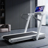 2024YPOO new Treadmill Smart Fitness Exercise Foldable Electric Running Machine Gym Home Use negative slope adjustment treadmill