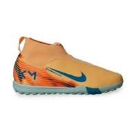 NIKE JR ZOOM SUPERFLY 10 ACAD KM TF [HF3420-801] 5.5Y MELON TINT/NEO TURQ-IGLOO