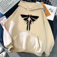 Male printed Korea streetwear grunge male clothing pullover anime graphic the last of us hoodies