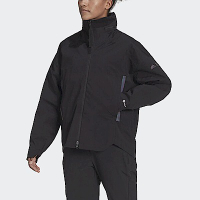 Adidas Cw Myshelter Rr [H65706] 女 運動外套 立領 戶外 防風 防潑水 透氣 亞洲版 黑