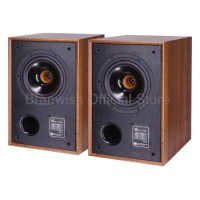 6.5 Inch Subwoofer Speaker Passive Bookshelf HiFi Coaxial Speaker Surround Sound Box Desktop Speaker Sound Box 2.0 Power Speaker