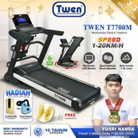 TWEN T7700M Treadmill Elektrik Treadmill Listrik Treadmill Multifungsi Treadmill Murah Treadmil T770