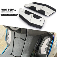 Motorcycle Footrest Pedals Footrest Pedals Reinforced Foot Pad For YAMAHA XMAX125 XMAX250 XMAX300 XMAX400 X-MAX 125 250 300 400