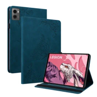 For Lenovo Legion Y700 2023 TB-320FU Butterfly Pattern PU Leather Cover For Lenovo Legion Y700 8.8 2023 Back TPU Tablet Case