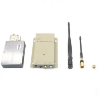 FPV 1.2GHz 5W 6W Reinforced AV Transmission Transmitter &amp; Receiver Set