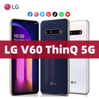 LG V60 ThinQ 5G V600VM V600TM 6.8" US Version Octa-core RAM 8GB ROM 128GB256GB NFC Unlocked 5G Smartphone Cell Phone