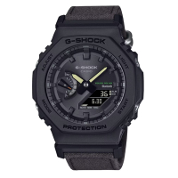 CASIO卡西歐 G-SHOCK 太陽能x藍牙連線 環保雙顯腕錶 禮物推薦 GA-B2100CT-1A5_45.4mm