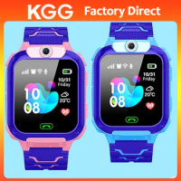 Q12 Kids Smart Phone Watch SOS Call Back LBS Location With Math Game 12 Languages Voice Chat Children Smartwatch Boys Girl Clock
