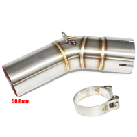 รถจักรยานยนต์ไอเสียหนี Moto Muffler, ท่อเชื่อมโยงกลาง, ไอเสียดั้งเดิม, สำหรับ Kawasaki Ninja ZX10R Z