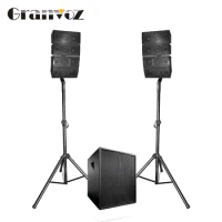 Professional PA active audio subwoofer powered home theatre sound system line array speakers