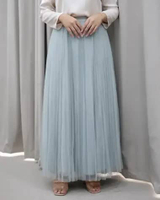 Luna Rok Tutu Tulle Pleats / Rok Tulle Plisket by SARAH THE LABEL Mint Blue
