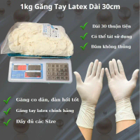 ( Hàng Loại 1 ) Găng Tay Cao Su Y Tế | 1Kg Bao Tay Y Tế Latex Nhập Khẩu Malaysia