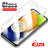 3Pcs Screen Protector for Samsung F52 M10 A11 M11 Tempered Glass For A53 5G M01S A10S