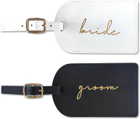 Hubby and Wifey Gifts Tags Wedding Gifts for Couples 2025 Luggage Tags for Suitcases Bridal Shower G