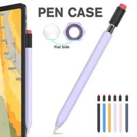 Ultrathin Magnetic Silicone Pen Case For Apple Pencil 3 USB-C Touch Pen 3rd Generation Protective Case Anti-loss Cap