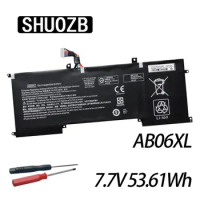 SHUOZB AB06XL Laptop Battery For HP ENVY 13-AD019TU 13-AD020TU 13-AD106TU 13-AD108TU TPN-I128 HSTNN-DB8C 921408-2C1 921438-855