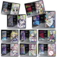Anime Goddess Story Star Story Hand Cyberpunk Vinyl Record Cards New Game Collection Man Surprise Children's Toys Birthday Gifts