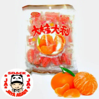 250GR Permen Jely Jeruk / Orange Jelly Kiloan / Permen Jelly Rasa jeruk