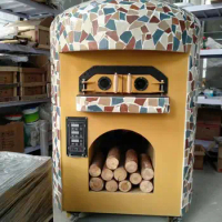 Outdoor Italian kiln pizza Oven mosaic decoration Electric Pizza Oven Cake/Bread/Pizza Baking machine Gull style Dome Pizza Oven