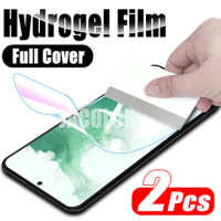 2PCS Front Protective Films For Samsung Galaxy S22 Ultra S22+ S21 Fe S20 Plus Hydrogel Film S22Ultra S21Fe S 22 Screen Protector