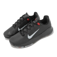 Nike 高爾夫球鞋 TW 13 男鞋 寬楦 黑紅 老虎伍茲 可拆式鞋釘 皮革 支撐 復古 運動鞋 DR5753-016