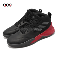 adidas 籃球鞋 Ownthegame 男鞋 黑 紅 緩震 透氣 基本款 運動鞋 愛迪達 EG0951