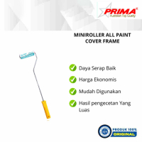 mini Roll Cat Prima Kapal 110mm Tipe ALL PAINT + Gagang