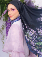Zeta Scarves - Wisteria Series