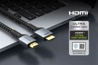 CABLETIME CT-HD8K-AG5 8K HDMI2.1 鍍金線 5M 灰色